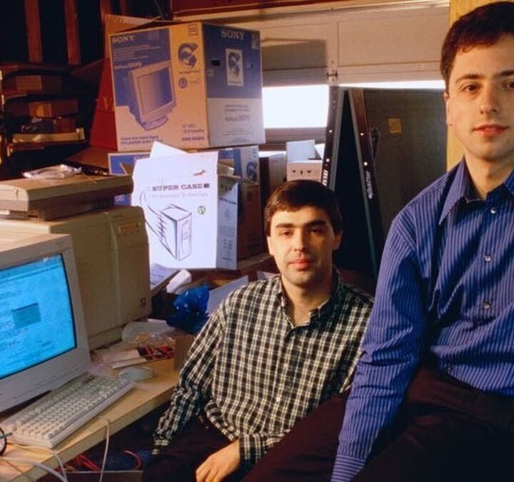Larry Page y Sergei Brin