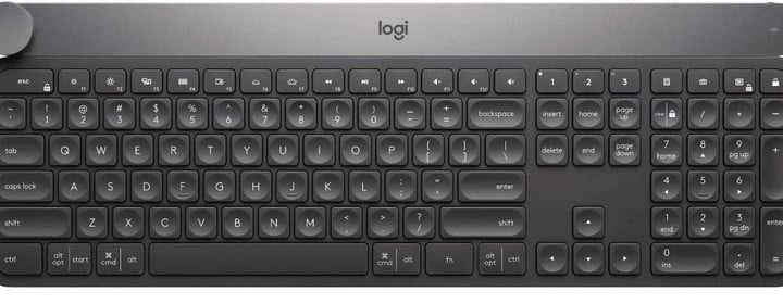 Vista superior del Logitech Craft Advanced.