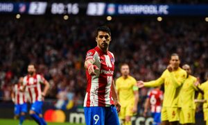 El delantero uruguayo Luis Suárez del Atlético de Madrid.