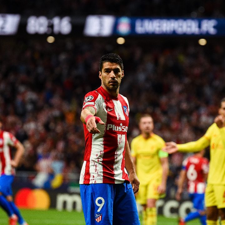 El delantero uruguayo Luis Suárez del Atlético de Madrid.