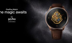 La imagen muestra un smartwatch inspirado en Harry Potter.