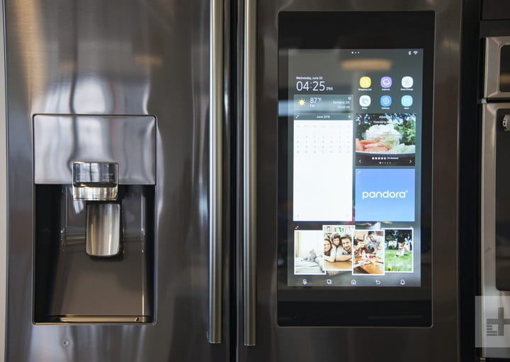 Pantalla táctil para frigorífico Samsung Family Hub.