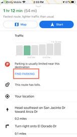como usar google maps 272 parkingg2 153x479