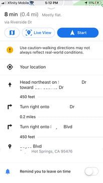 como usar google maps 58 liveview8 205x644