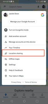 como usar google maps 91 shareloc22 153x713