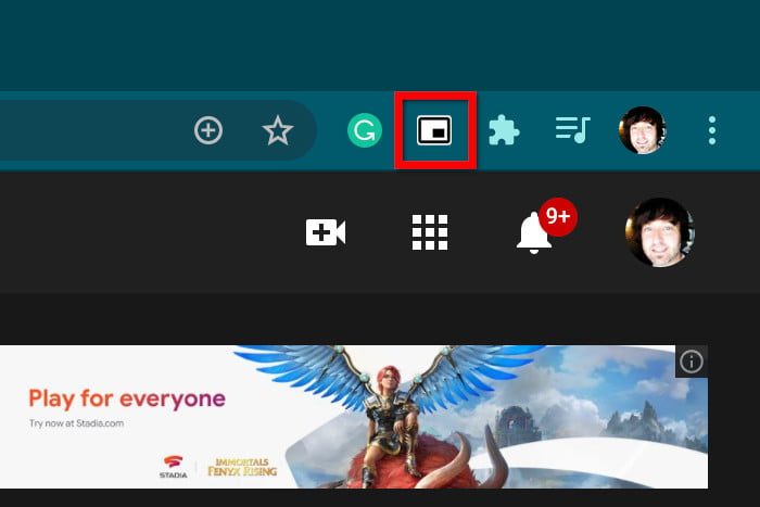 Extensión PIP de Chrome