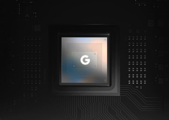 Procesador Tensor personalizado de Google Pixel 6 Pro. Para la comparativa entre Google Tensor vs. Qualcomm Snapdragon 888.
