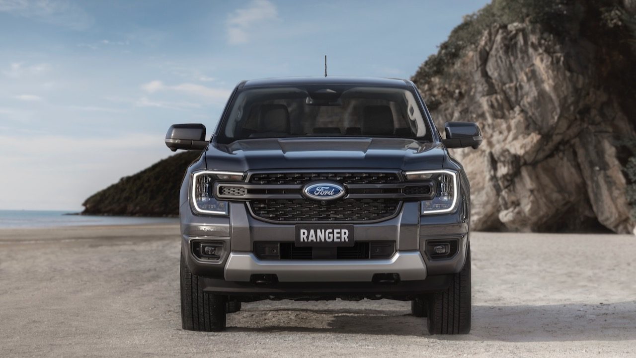 ford ranger global 2023 next gen sport head on