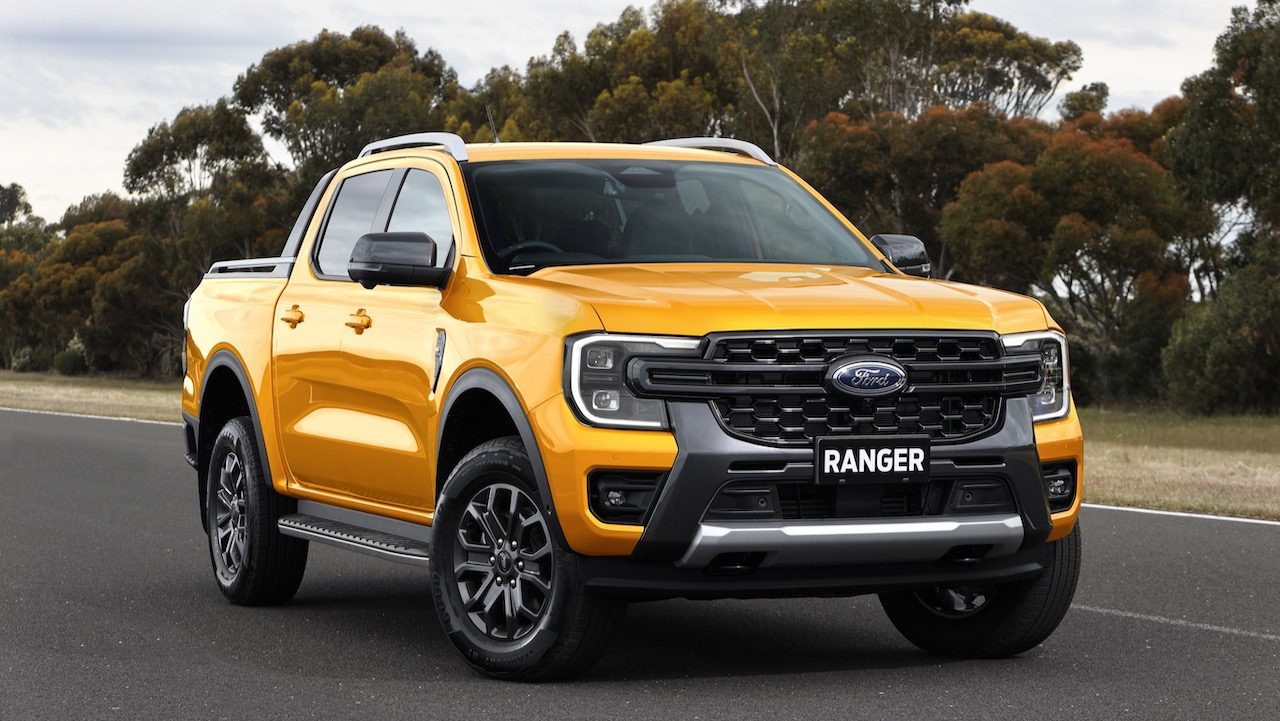ford ranger global 2023 next gen wildtrak front 3 4
