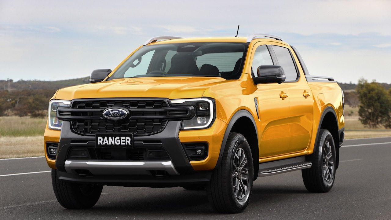 ford ranger global 2023 next gen wildtrak front 3 4