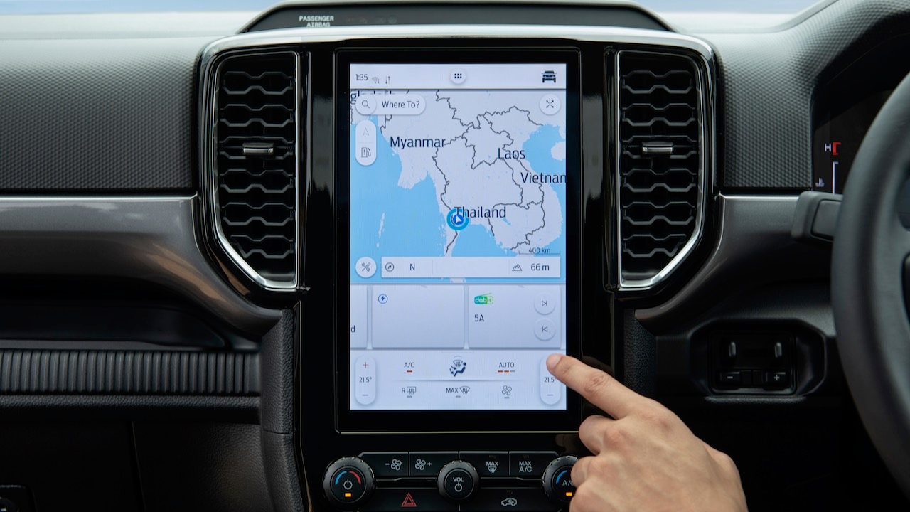 ford ranger global 2023 next gen xlt infotainment 2