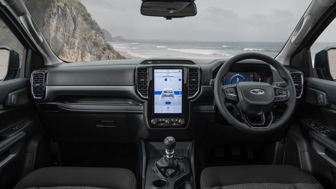 ford ranger global 2023 next gen xlt infotainment 1