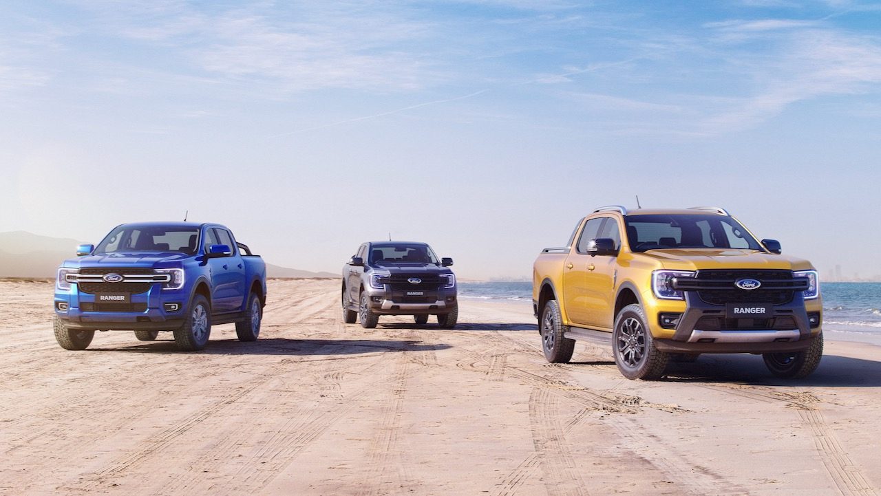 ford ranger global 2023 next gen xlt  sport wildtrak