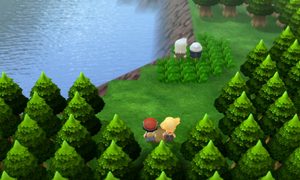 Una imagen del videojuego Pokémon Diamante Brillante