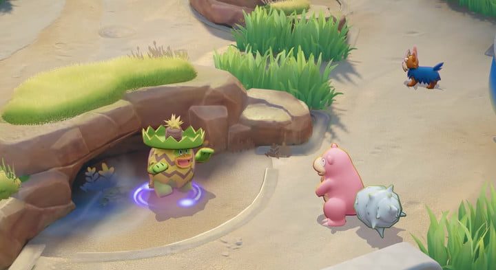 Una imagen del videojuego Pokémon Unite