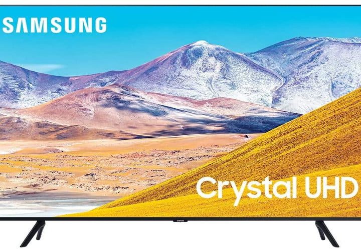 Televisor Samsung TU8000 de 65 pulgadas.