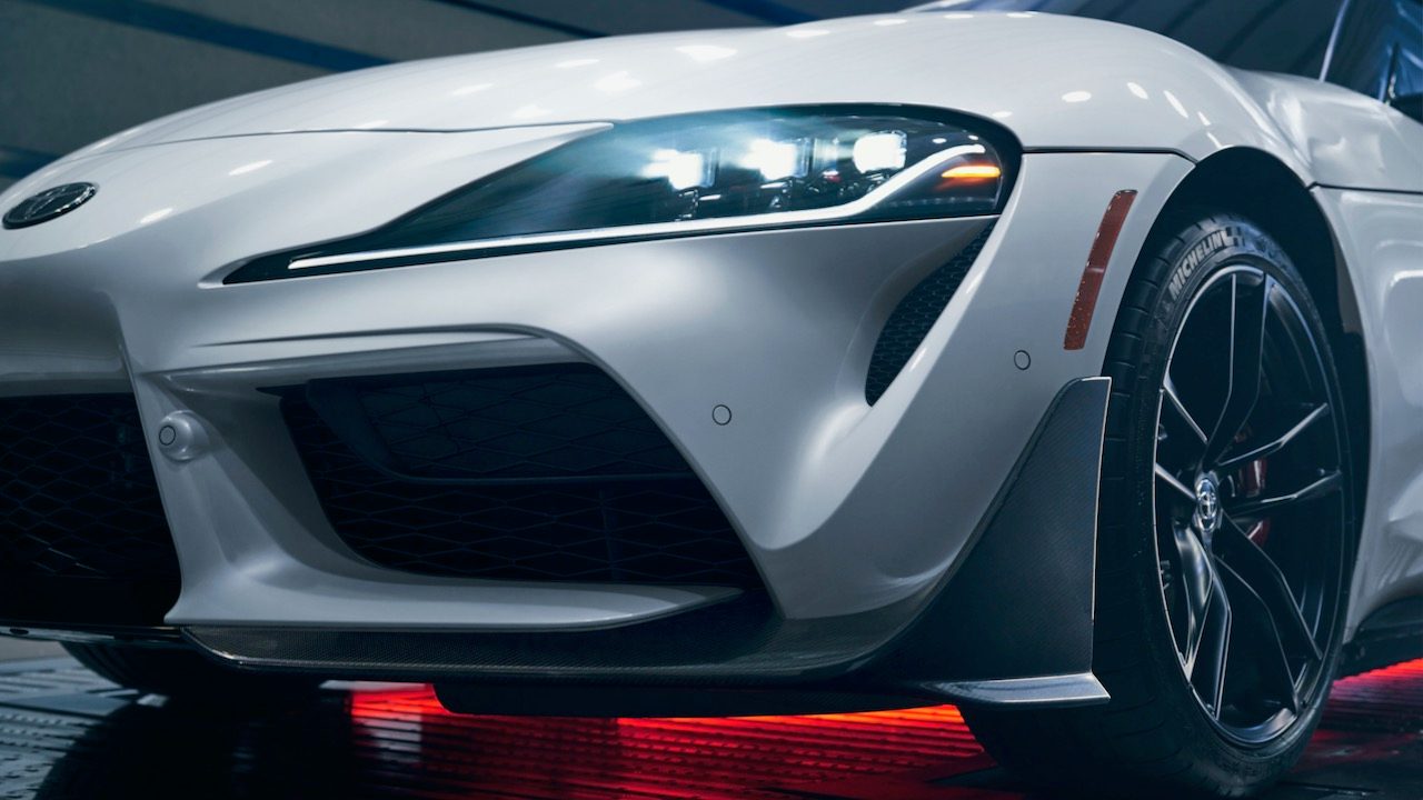 toyota supra 2022 edicion limitada gr a91 cf detail frontsplitter windtunnel 0004