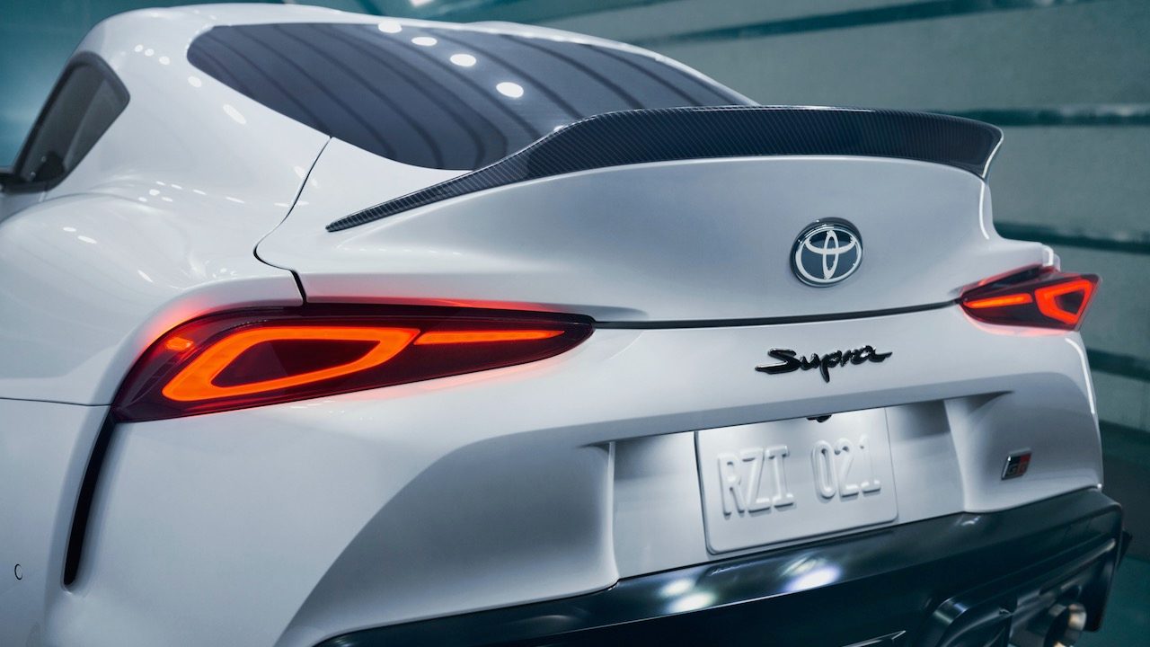 toyota supra 2022 edicion limitada gr a91 cf detail rearwing windtunnel 0008