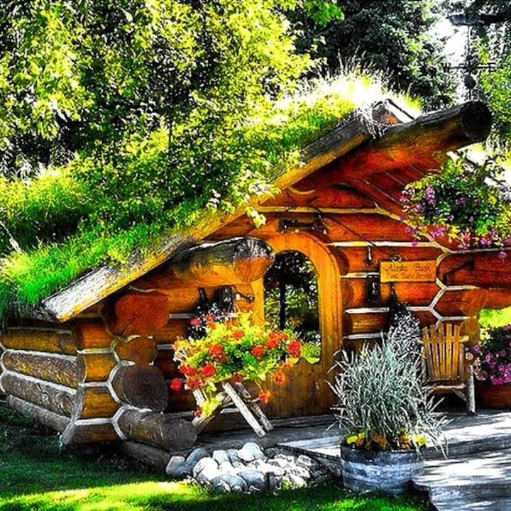 Una cabaña hobbit en renta en Airbnb