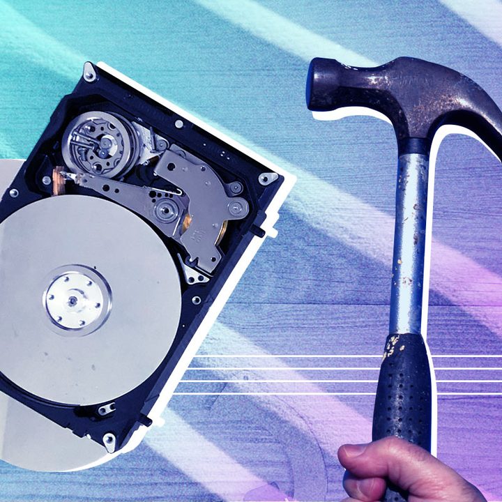 Cómo destruir un disco duro