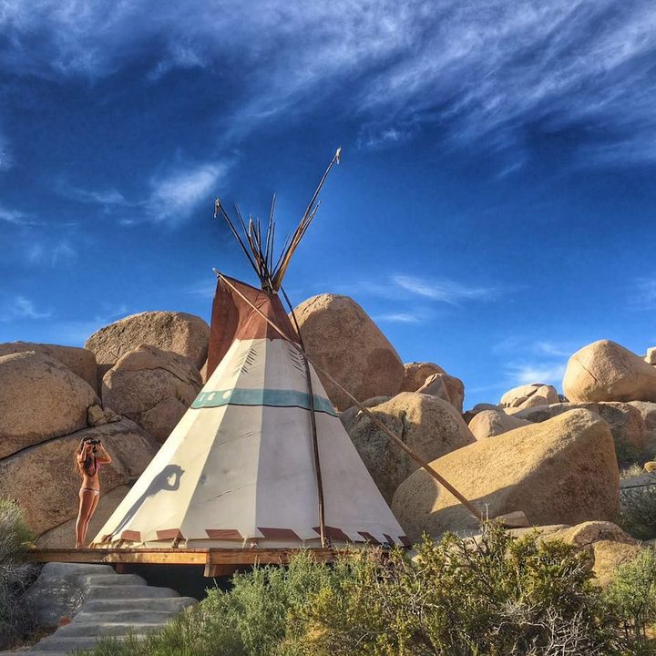 Tipi en renta en Airbnb
