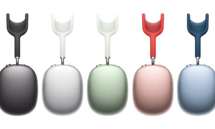 Apple AirPods Max en cinco colores.