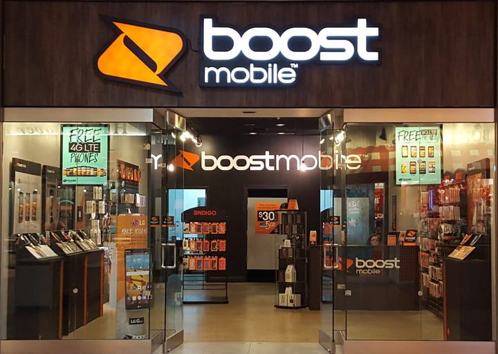 Vista al interior de un local de Boost Mobile