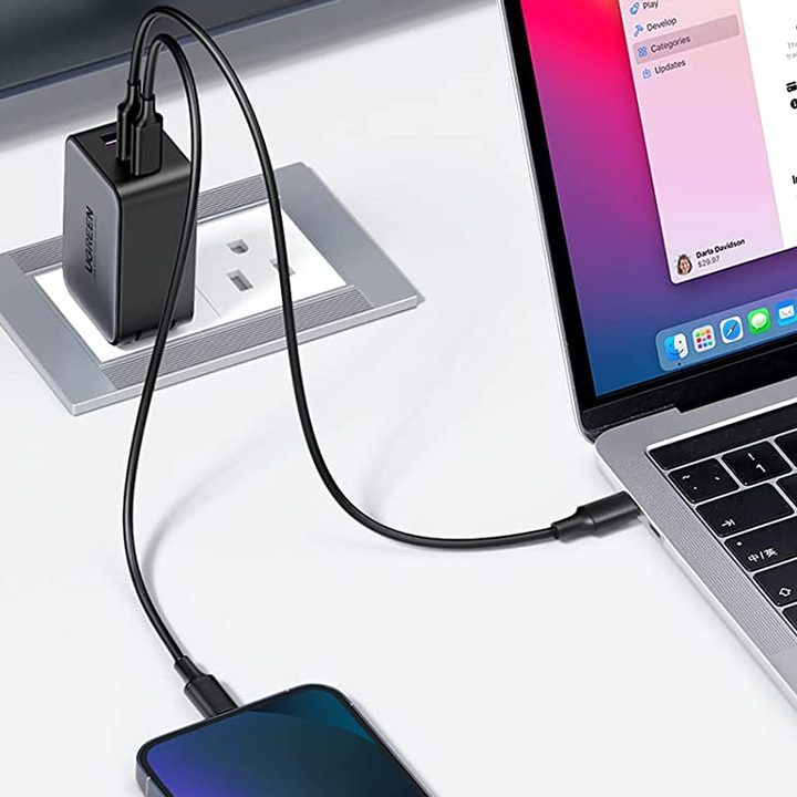 Cargador de 65 watts de UGREEN