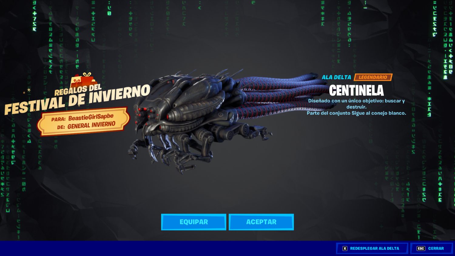 como obtener contenido matrix fortnite centinelamatrix