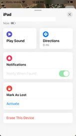 Cómo encontrar un dispositivo con la aplicación Find My 2