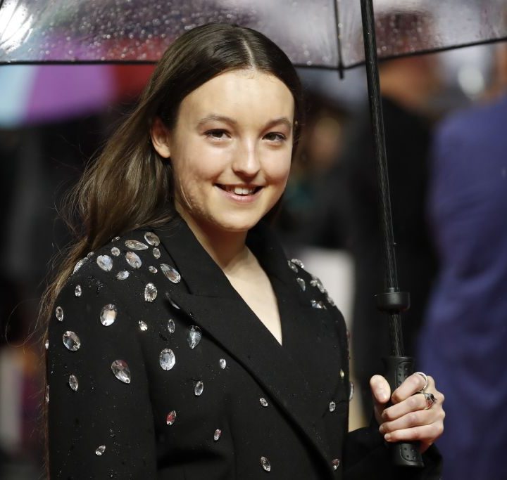 Una fotografía de la actriz británica Bella Ramsey