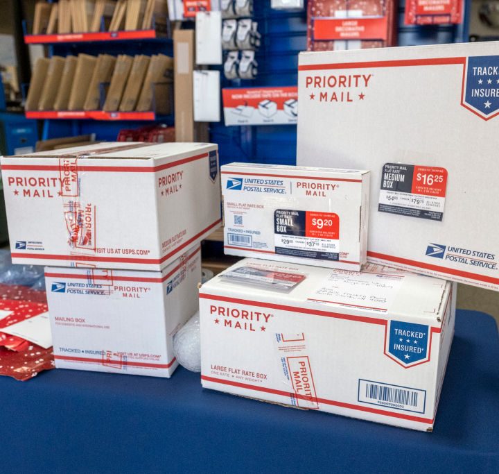 Una imagen del Servicio Postal de los Estados Unidos