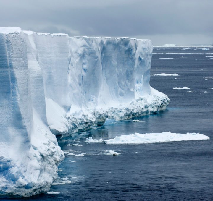 Una plataforma de hielo en el Mar de Wedell