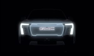 gmc sierra denali electrica gives a first look at its upcoming electric pickup  previewing the truck s unique and premium ext