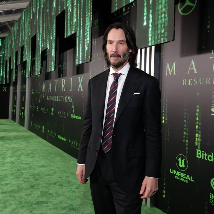 Fotografía de la premier de Matrix Resurrections en San Francisco, California