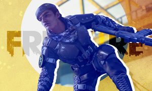 Un personaje de Free Fire, el juego móvil de Battle Royale más popular de los últimos años.