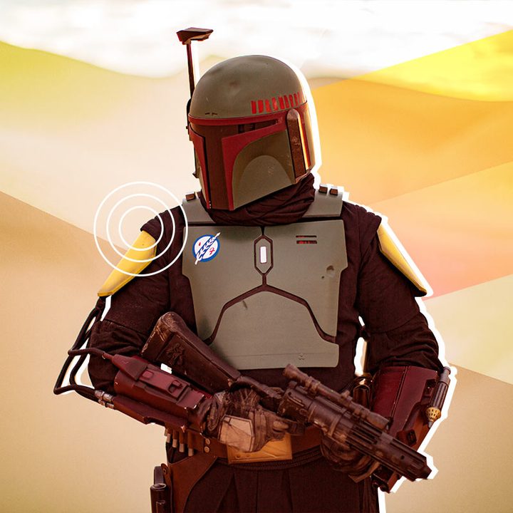 Boba Fett, el popular cazarrecompensas del universo de Star Wars.