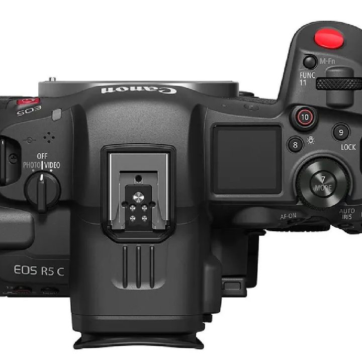 Canon anuncia la EOS R5 C, una cámara capaz de grabar video 8K y tomar fotos de 45MP.