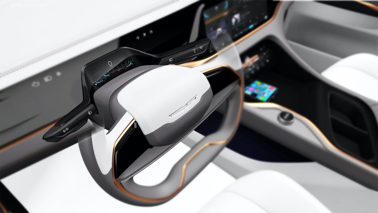 chrysler airflow concept ces2022 interior design sketch