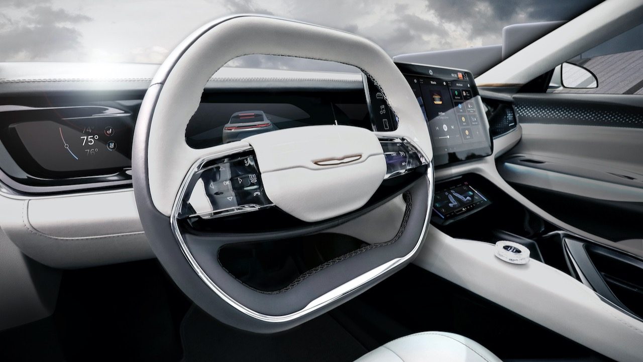 chrysler airflow concept ces2022 the sculptural  expressive design of envisions next generation premium transportation and us