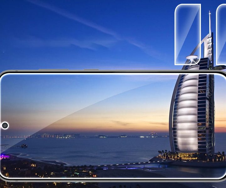 Protector de pantalla y de lente Ferilinso para el Galaxy S21 FE