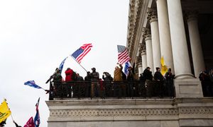 Una imagen del asalto al Capitolio del 6 de enero de 2021