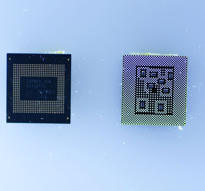 Un chip semiconductor de Samsung