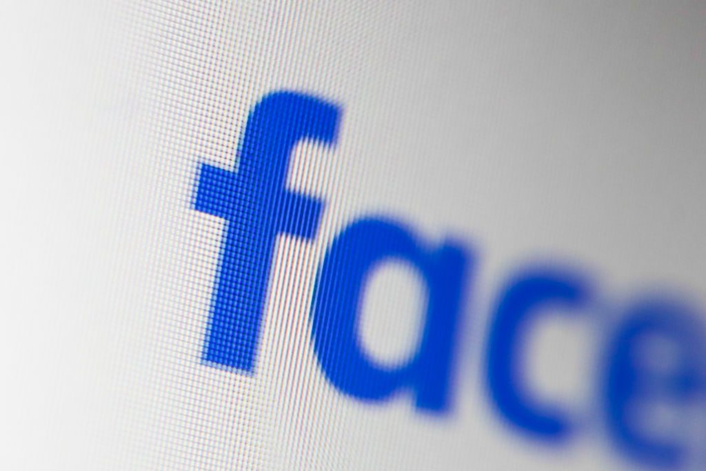 Una imagen del logotipo de Facebook