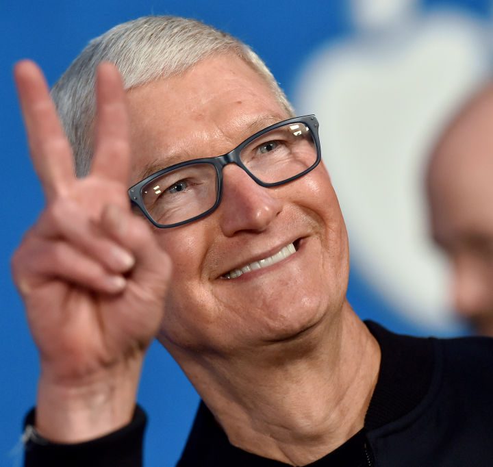 Una imagen de Tim Cook, consejero delegado de Apple