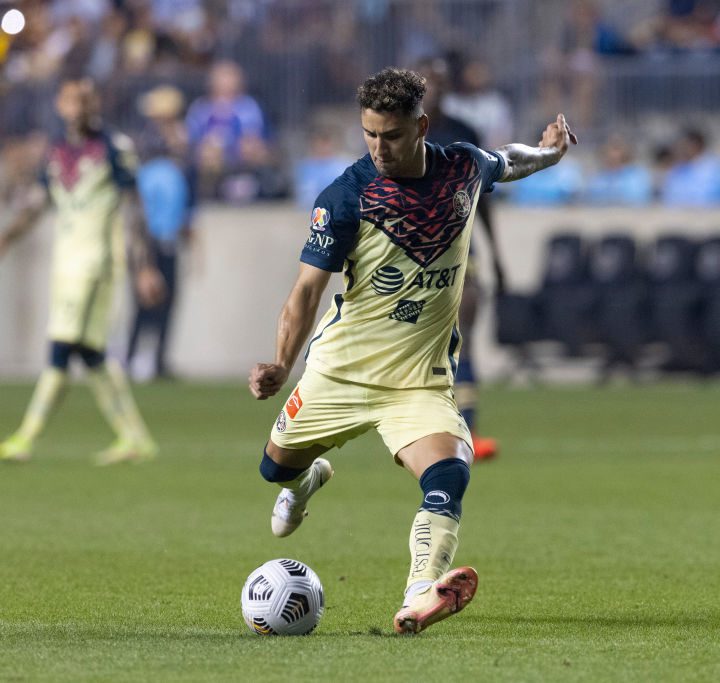 Una fotografía del futbolista Jorge Sánchez, del Club América