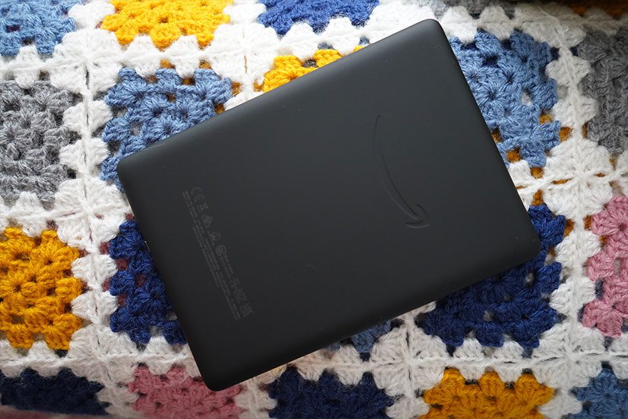 Parte trasera del Kindle