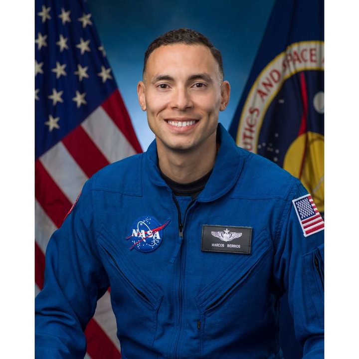 Fotografía del candidato a astraonauta de la NASA, Marcos Berríos