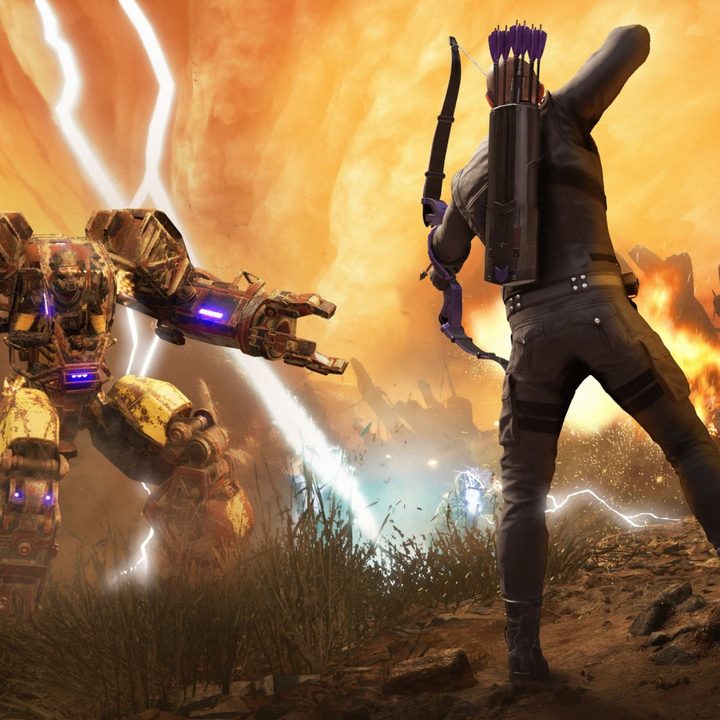 Escena del videojuego Marvel’s Avengers