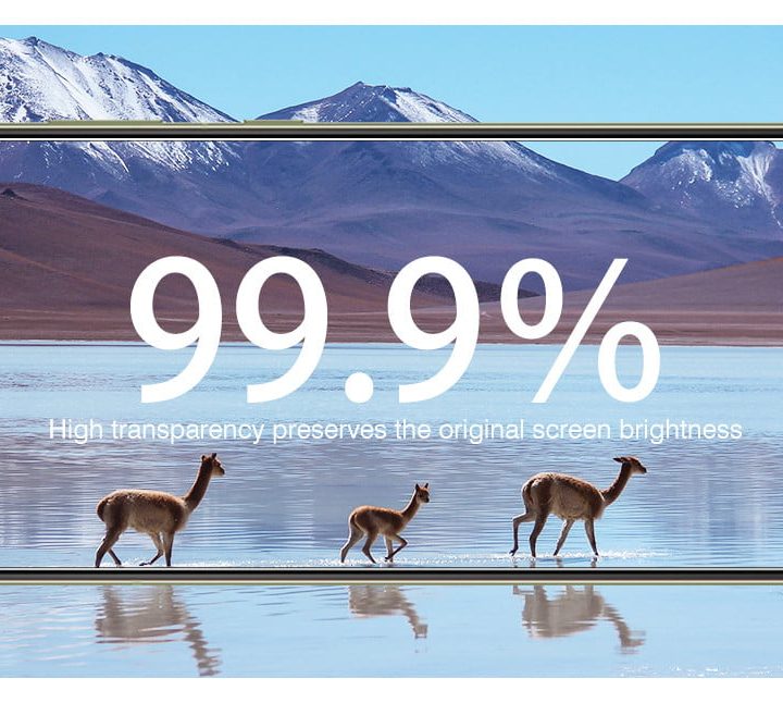 Protector de pantalla Omoton para el Galaxy S21 FE